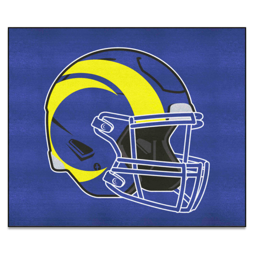 Los Angeles Rams Tailgater Rug - 5ft. x 6ft. Rams Helmet Logo