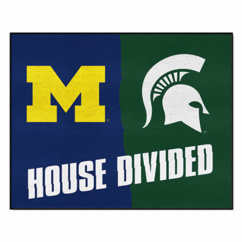 Michigan / Michigan State House Divided House Divided Rug - 34 in. x 42.5 in.