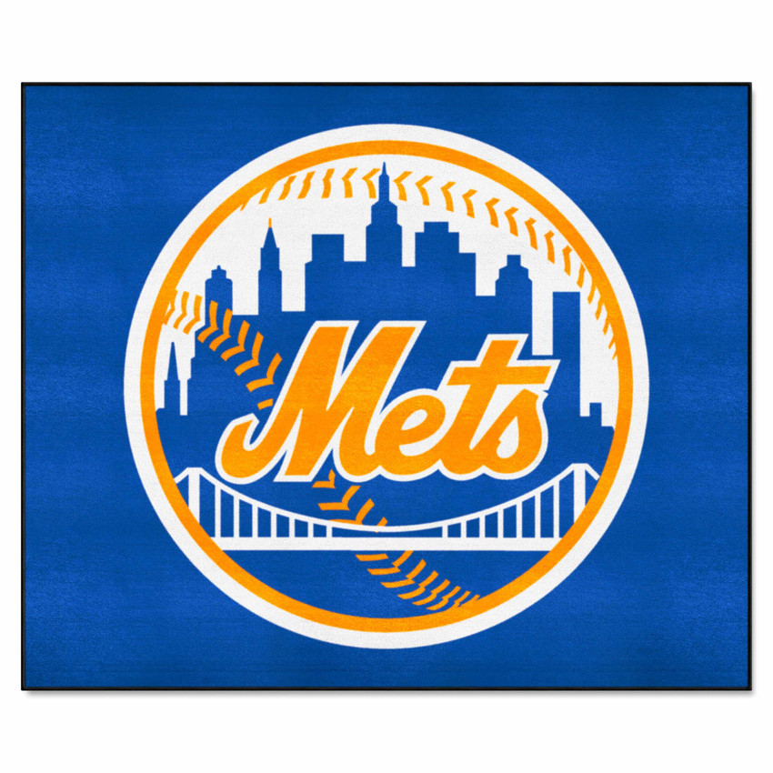 New York Mets Tailgater Rug - 5ft. x 6ft. Circular Mets Primary Logo