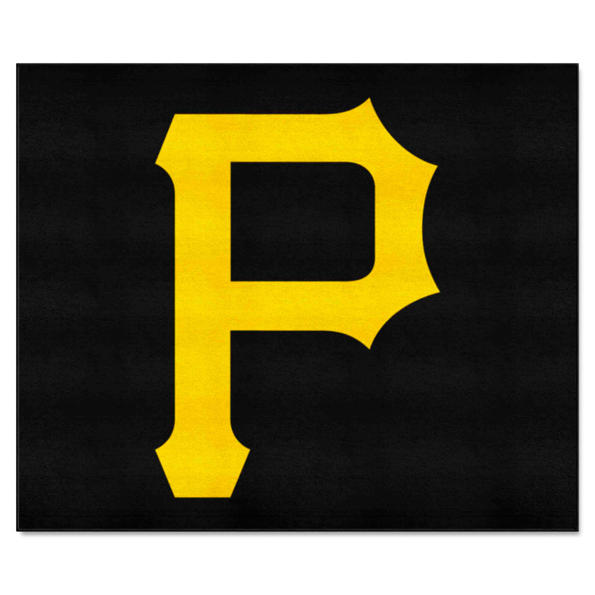 Pittsburgh Pirates Tailgater Rug - 5ft. x 6ft. P Primary Cap Logo