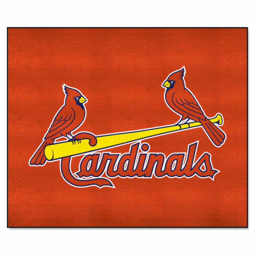 St. Louis Cardinals Tailgater Rug - 5ft. x 6ft. Two Cardinals Jersey Lettering