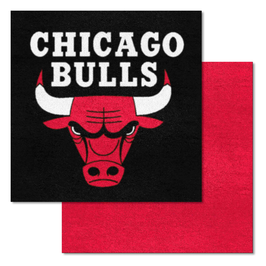 NBA - Chicago Bulls Team Carpet Tiles 18"x18" tiles