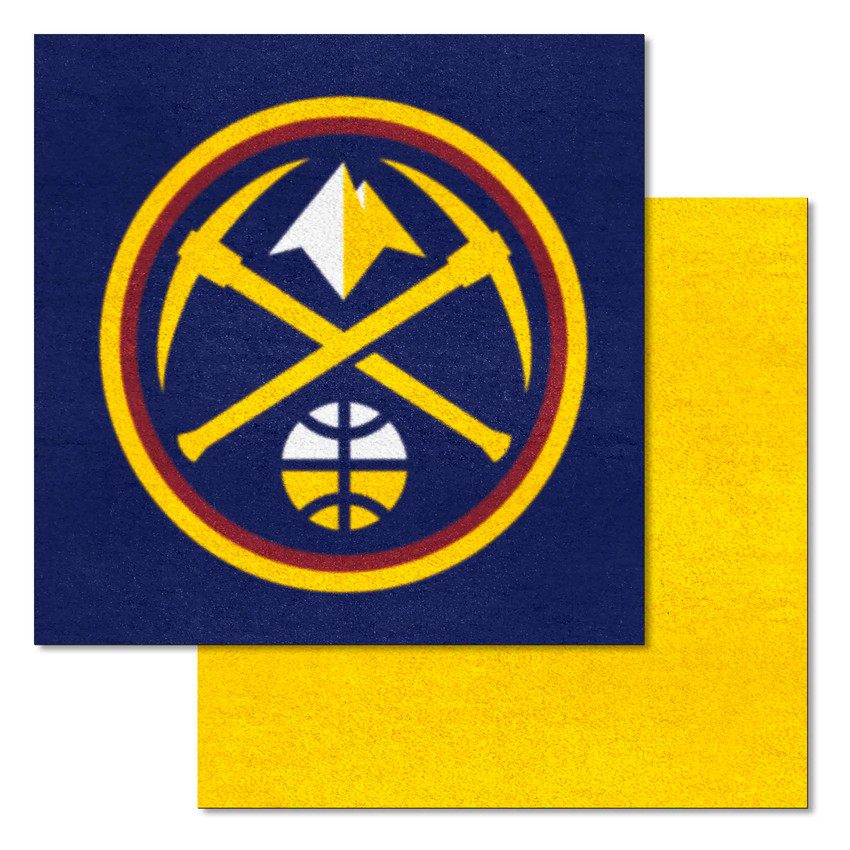 NBA - Denver Nuggets Team Carpet Tiles 18"x18" tiles