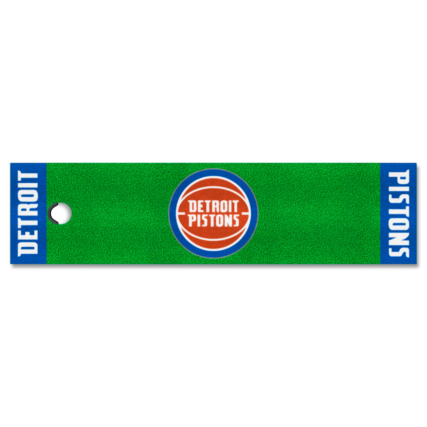 NBA - Detroit Pistons Putting Green Mat 18"x72"