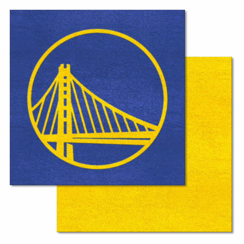 NBA - Golden State Warriors Team Carpet Tiles 18"x18" tiles