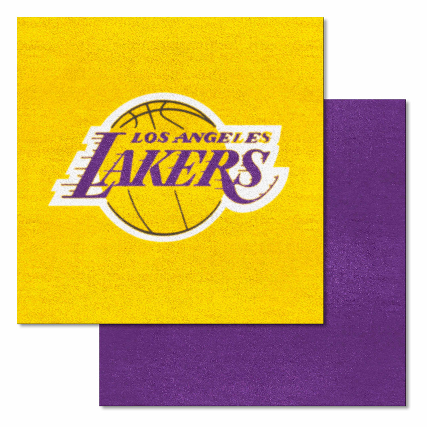 NBA - Los Angeles Lakers Team Carpet Tiles 18"x18" tiles