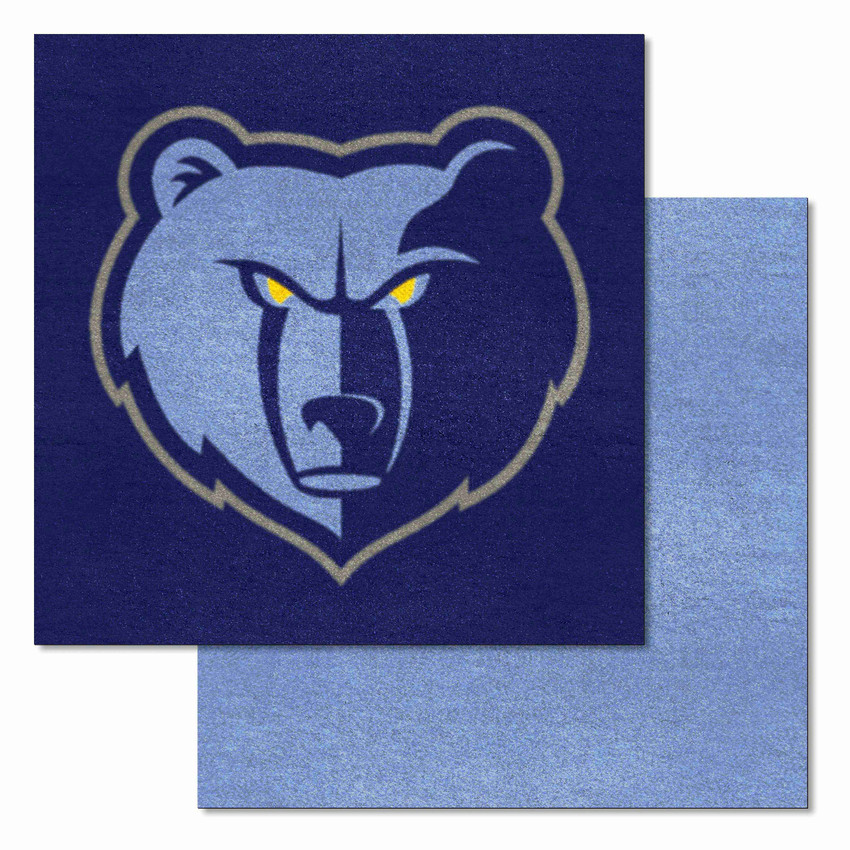 NBA - Memphis Grizzlies Team Carpet Tiles 18"x18" tiles