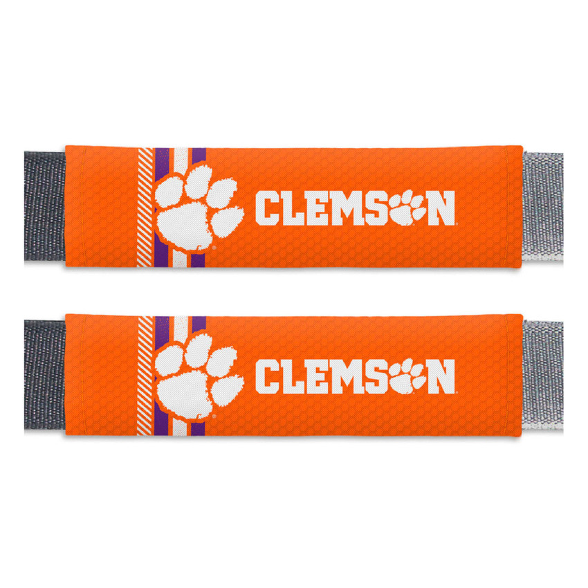 Clemson Tigers Seat Belt Pads Rally Design