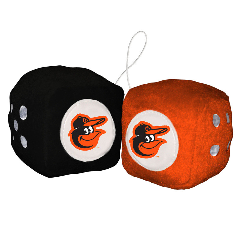 Baltimore Orioles Fuzzy Dice