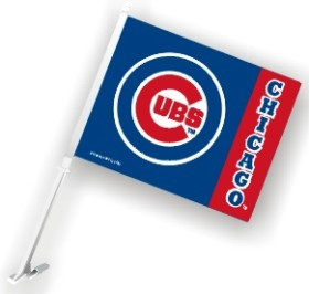 Chicago Cubs Car Flag