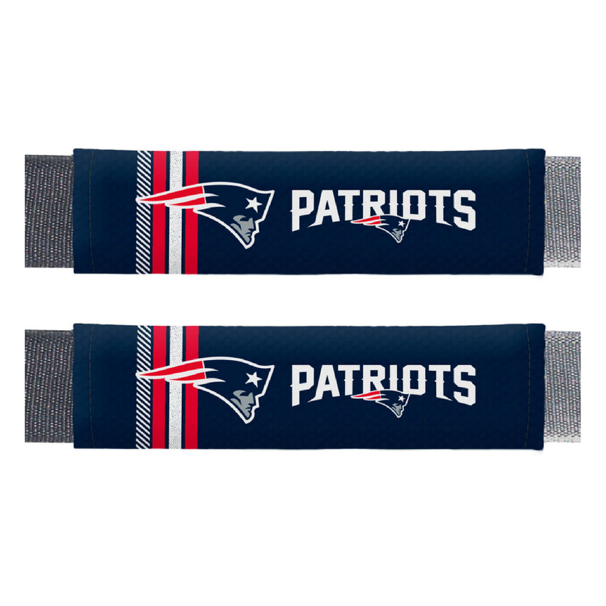 New England Patriots Team Color Rally Seatbelt Pad - 2 Pieces