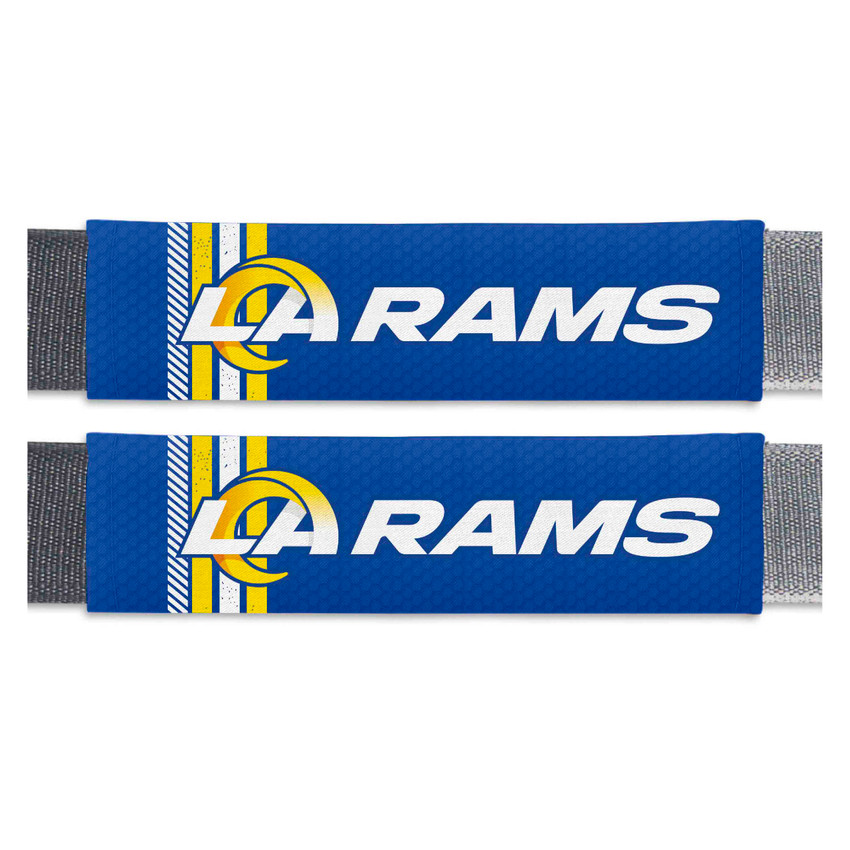 Los Angeles Rams Team Color Rally Seatbelt Pad - 2 Pieces