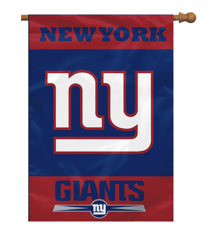 New York Giants Banner 28x40 House Flag Style 2 Sided