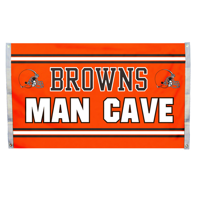 Cleveland Browns Flag 3x5 Man Cave