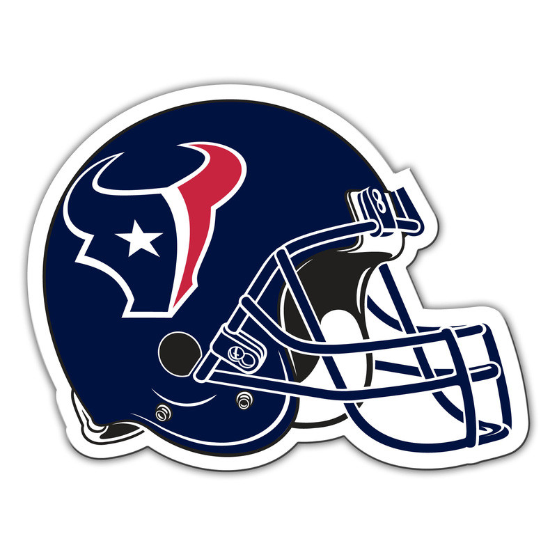 Houston Texans 12" Helmet Car Magnet