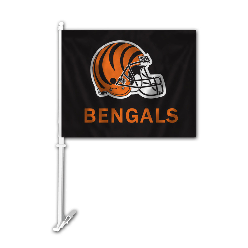 Cincinnati Bengals Car Flag