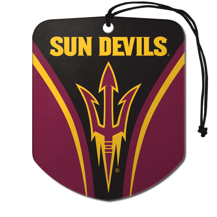 Arizona State Sun Deils Air Freshener 2-pk "Pitchfork" Logo & Wordmark