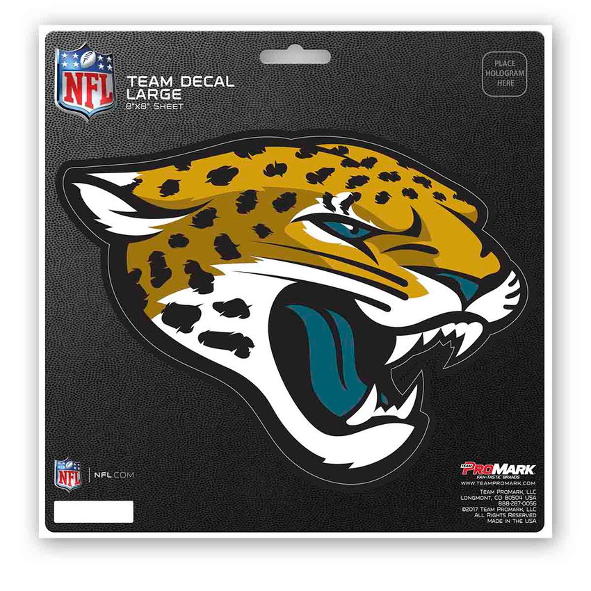 Jacksonville Jaguars Large Decal Sticker Jaguar Head Primary Logo