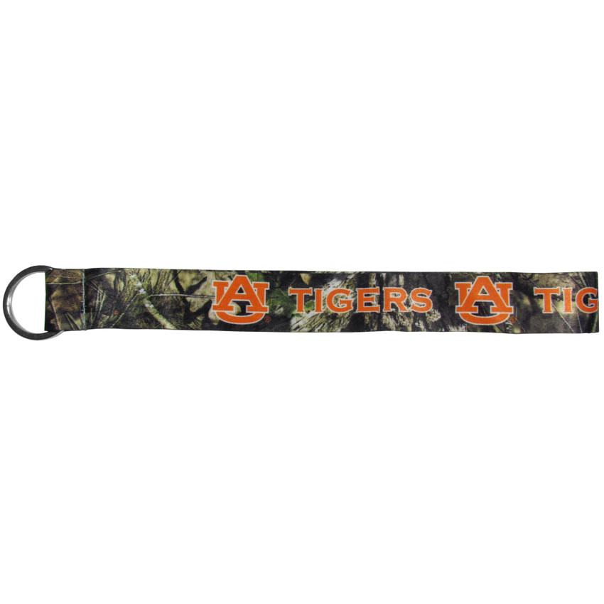 Auburn Tigers Lanyard Keychain ID Holder NCAA Fan Accessory Key Chain, Mossy Oak