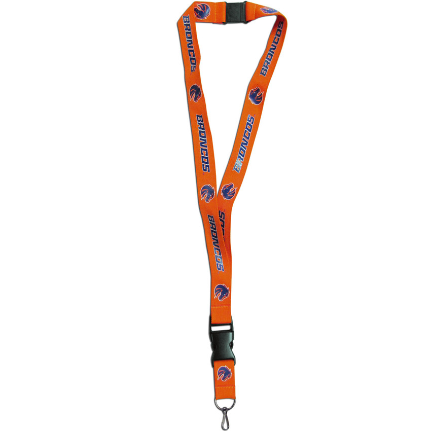 Boise State Broncos Lanyard Keychain ID Holder NCAA Fan Accessory