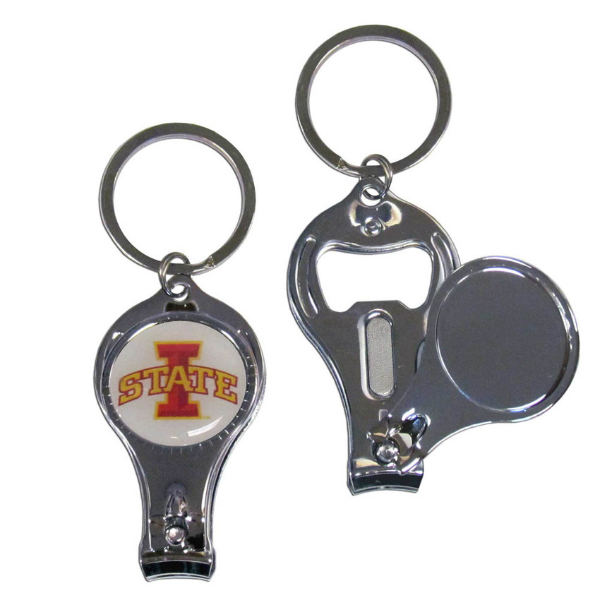 Iowa State Cyclones Nail Care/Bottle Opener Key Chain