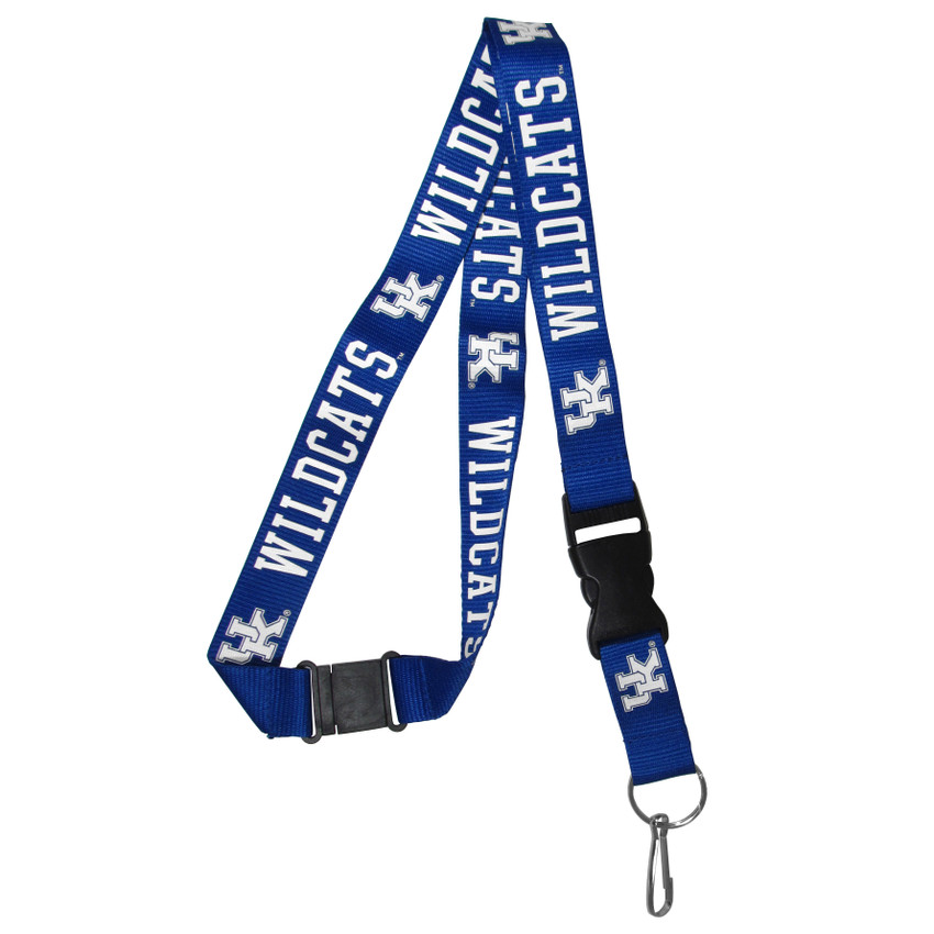 Kentucky Wildcats Lanyard Keychain ID Holder NCAA Fan Accessory