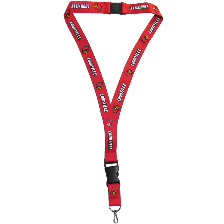 Louisville Cardinals Lanyard Keychain ID Holder NCAA Fan Accessory