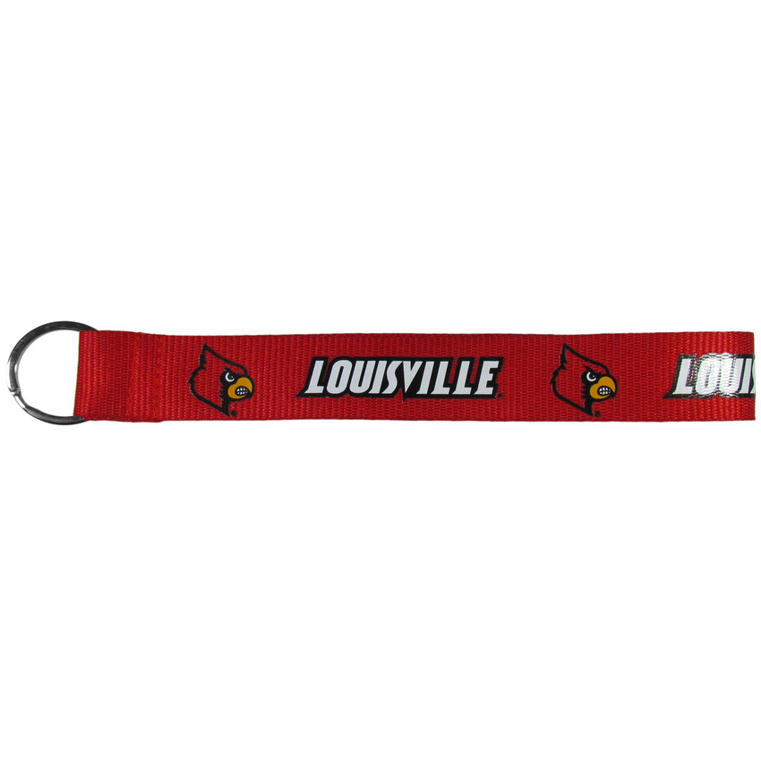 Louisville Cardinals  Lanyard Keychain ID Holder NCAA Fan Accessory Key Chain