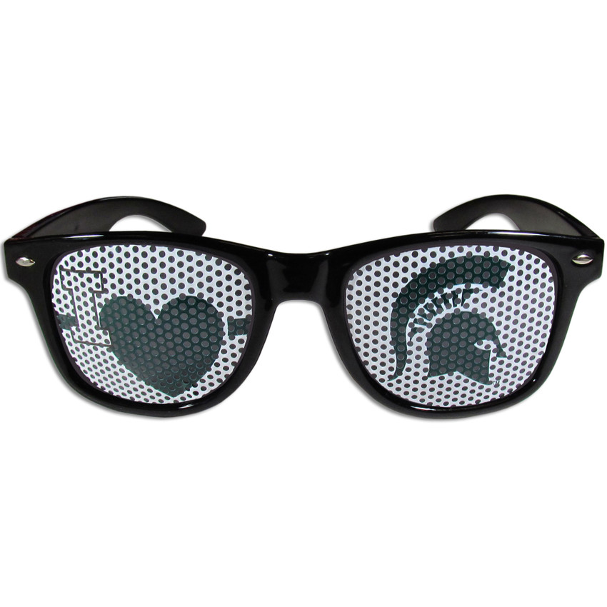 Michigan State Spartans I Heart Game Day Shades