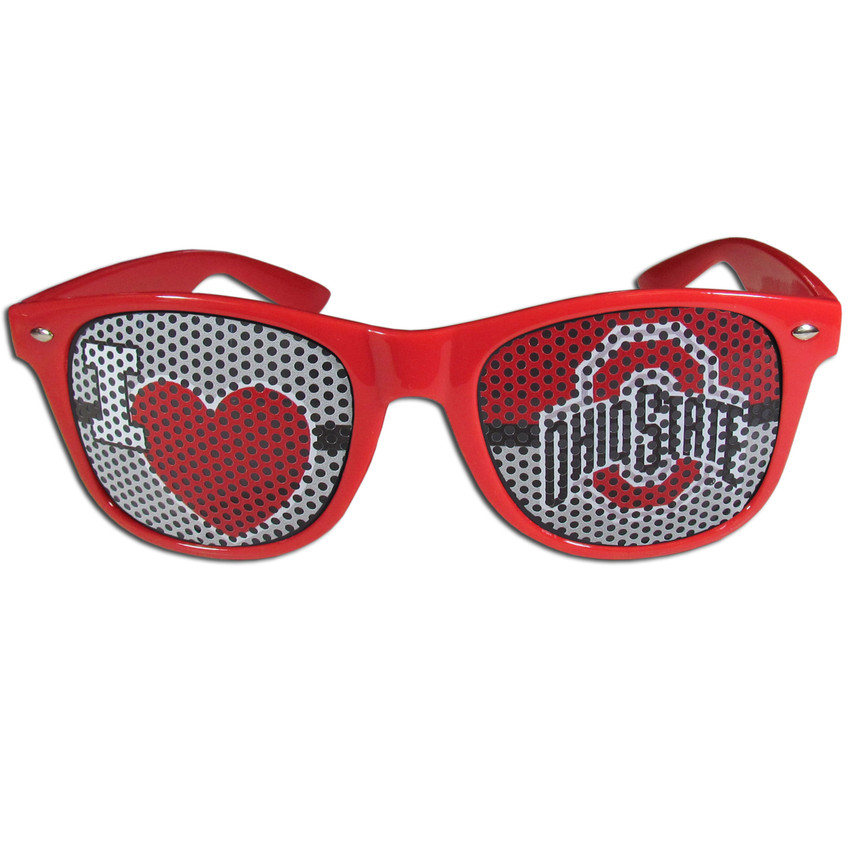 Ohio State Buckeyes I Heart Game Day Shades