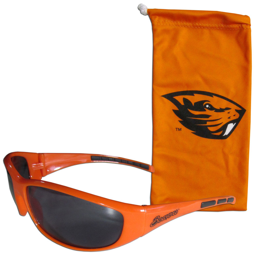 Oregon State Beavers Sunglass and Bag Set