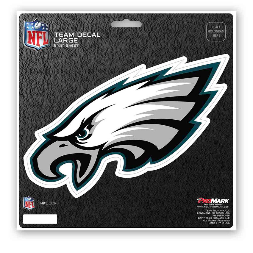 Philadelphia Eagles Large Decal Sticker Eagle Head Primary Logo