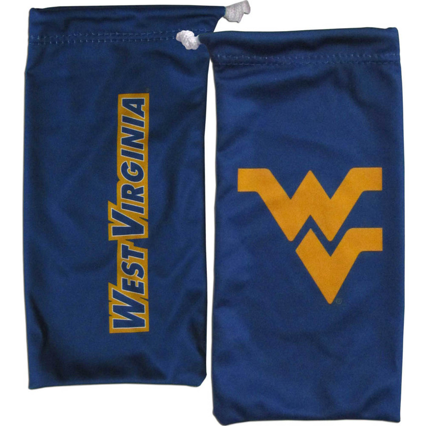 W. Virginia Mountaineers Microfiber Sunglass Bag