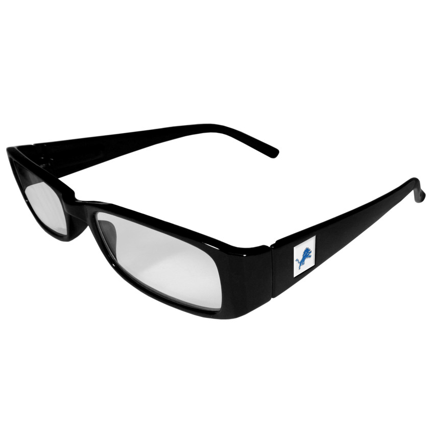Detroit Lions Black Reading Glasses +2.50