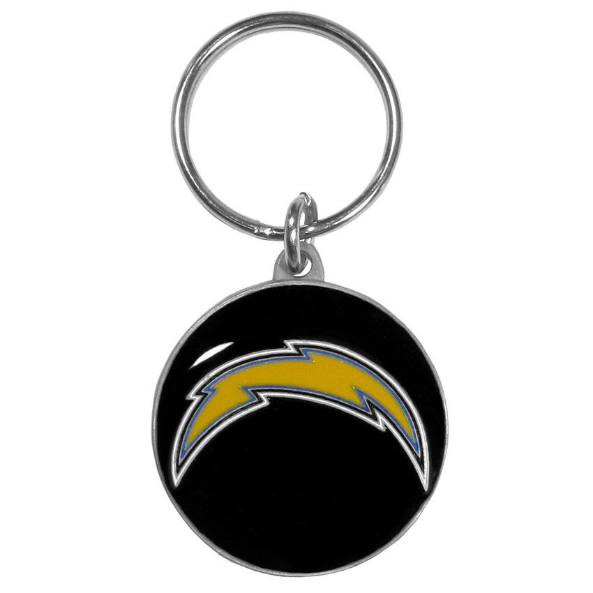 Los Angeles Chargers Carved Metal Key Chain