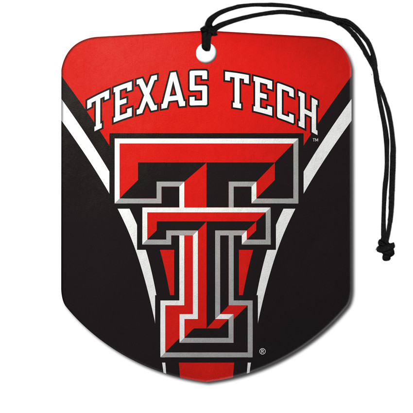 Texas Tech Raiders Air Freshener 2-pk "TT" Logo & Wordmark