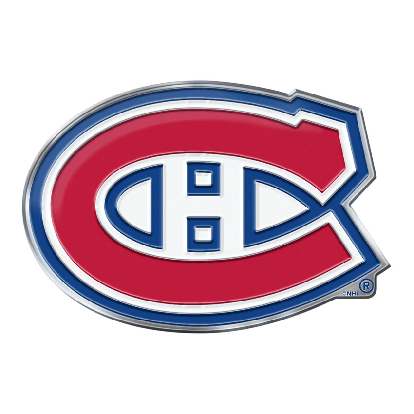 Montreal Canadiens Embossed Color Emblem "C" Primary Logo