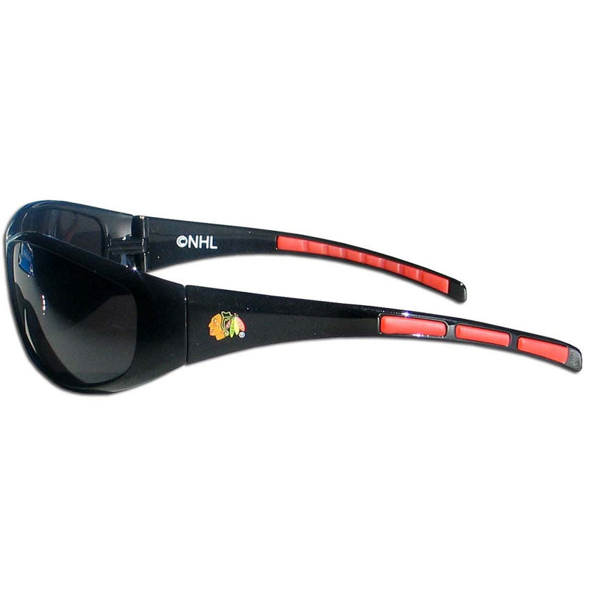 Chicago Blackhawks¬Æ Wrap Sunglasses