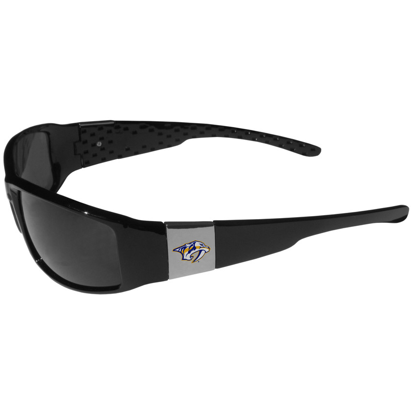 Nashville Predators¬Æ Chrome Wrap Sunglasses