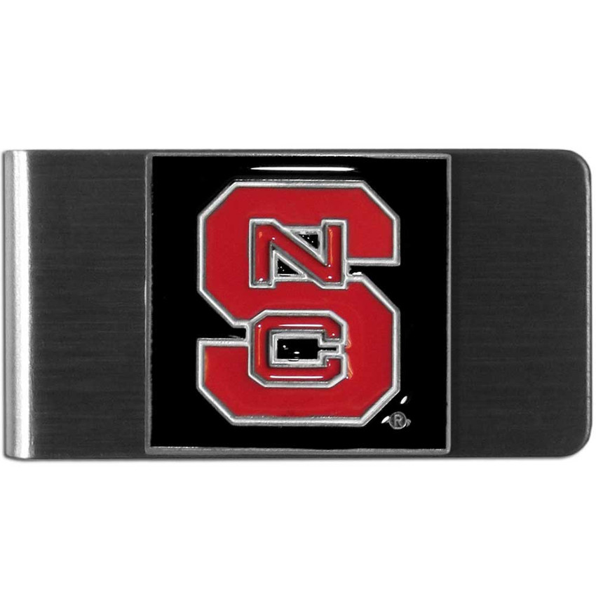 N. Carolina St. Wolfpack Steel Money Clip