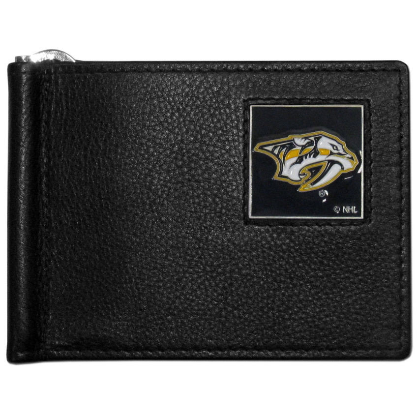 Nashville Predators¬Æ Leather Bill Clip Wallet