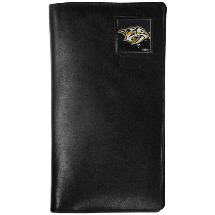 Nashville Predators¬Æ Leather Tall Wallet