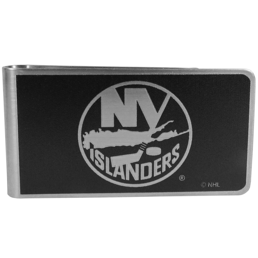 New York Islanders¬Æ Black and Steel Money Clip
