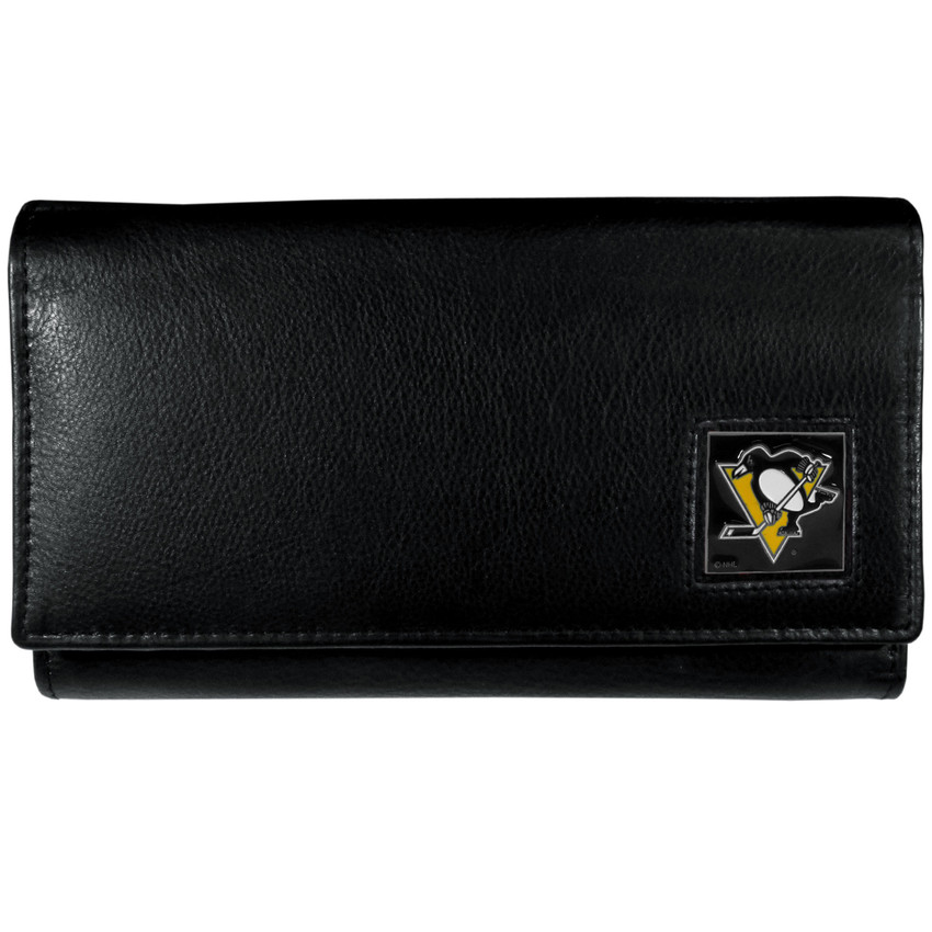 Pittsburgh Penguins¬Æ Leather Women's Wallet