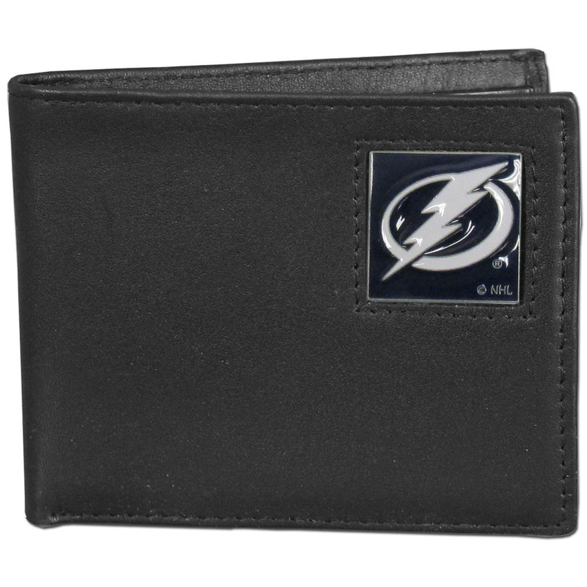 Tampa Bay Lightning¬Æ Leather Bi-fold Wallet