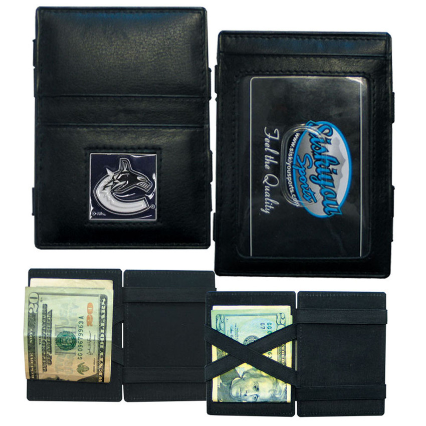 Vancouver Canucks¬Æ Leather Jacob's Ladder Wallet