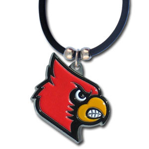 College Logo Pendant - Louisville Cardinal