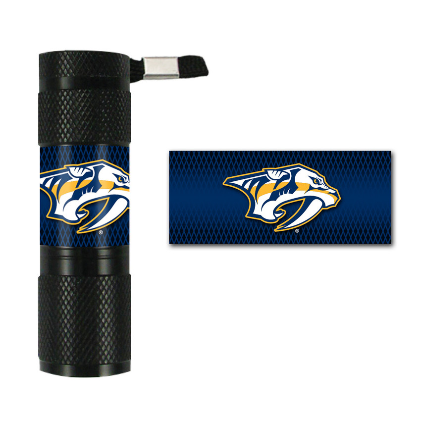 NHL - Nashville Predators Flashlight 7" x 6" x 1" - Predators Primary Logo