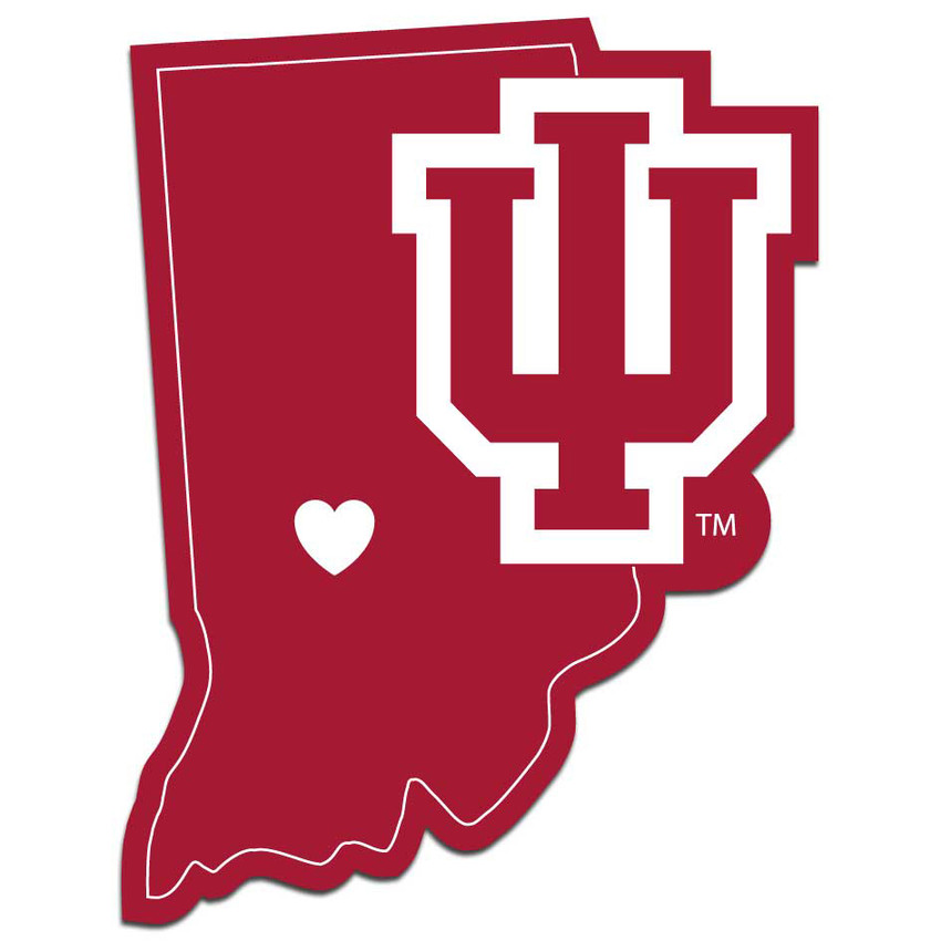 Indiana Hoosiers Home State Decal