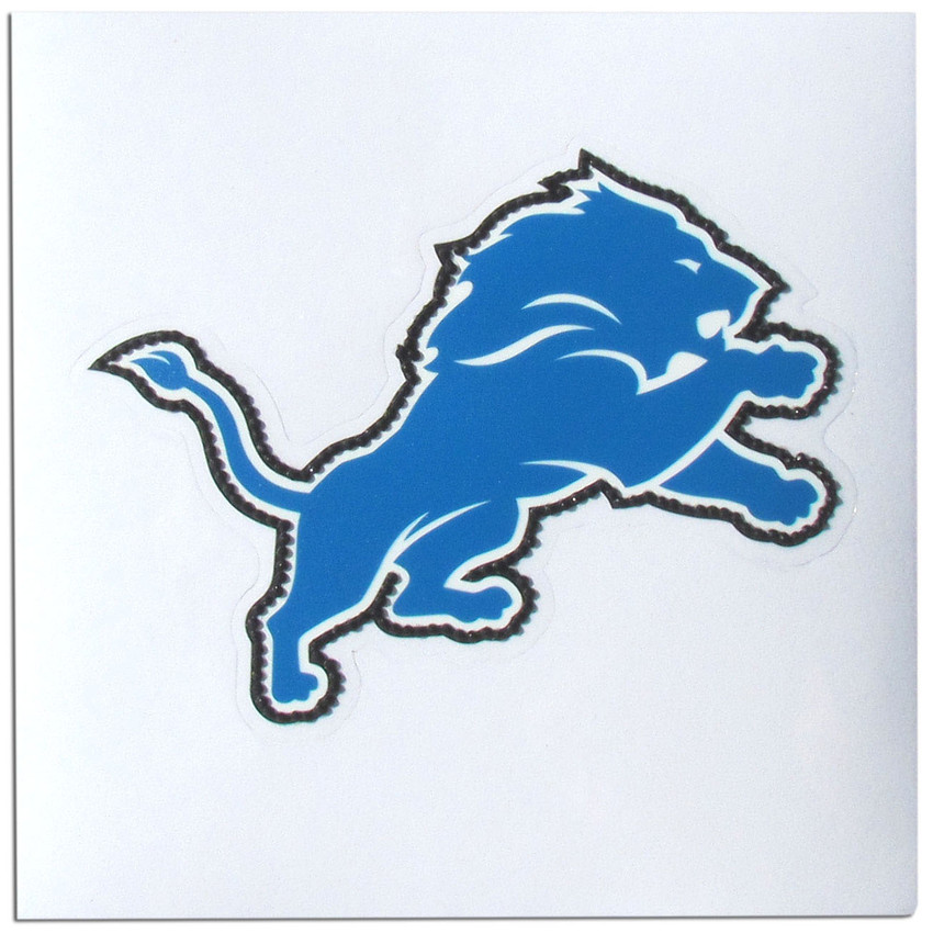 Detroit Lions Vinyl Bling Decal